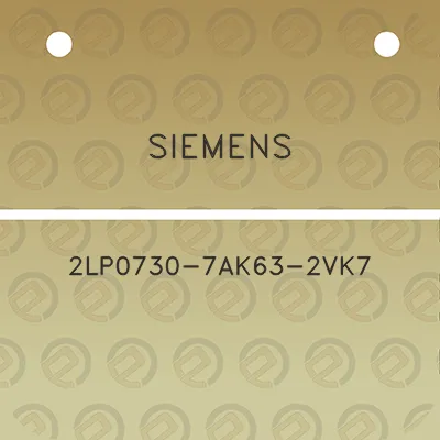 siemens-2lp0730-7ak63-2vk7