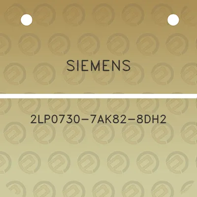 siemens-2lp0730-7ak82-8dh2