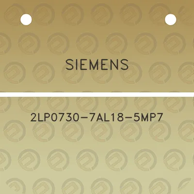 siemens-2lp0730-7al18-5mp7