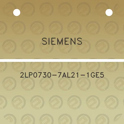 siemens-2lp0730-7al21-1ge5