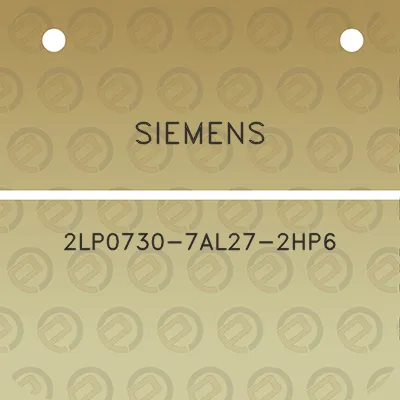 siemens-2lp0730-7al27-2hp6