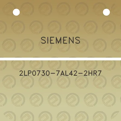 siemens-2lp0730-7al42-2hr7