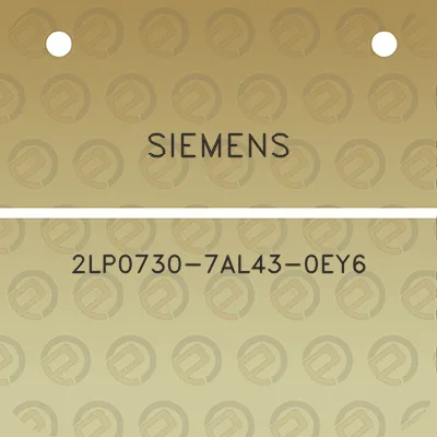 siemens-2lp0730-7al43-0ey6