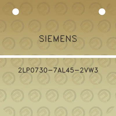 siemens-2lp0730-7al45-2vw3