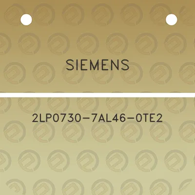 siemens-2lp0730-7al46-0te2