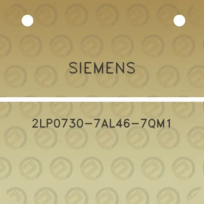 siemens-2lp0730-7al46-7qm1