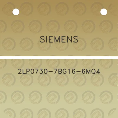 siemens-2lp0730-7bg16-6mq4