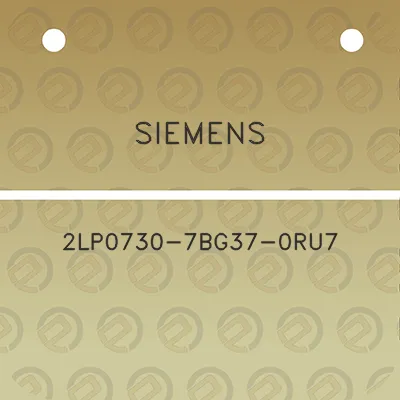 siemens-2lp0730-7bg37-0ru7