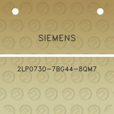 siemens-2lp0730-7bg44-8qm7