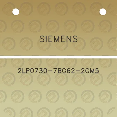 siemens-2lp0730-7bg62-2gm5