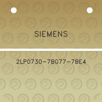 siemens-2lp0730-7bg77-7be4