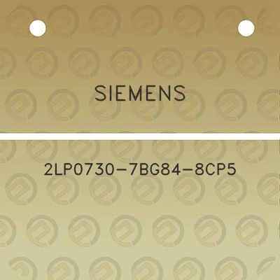 siemens-2lp0730-7bg84-8cp5