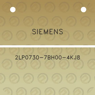 siemens-2lp0730-7bh00-4kj8