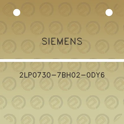 siemens-2lp0730-7bh02-0dy6