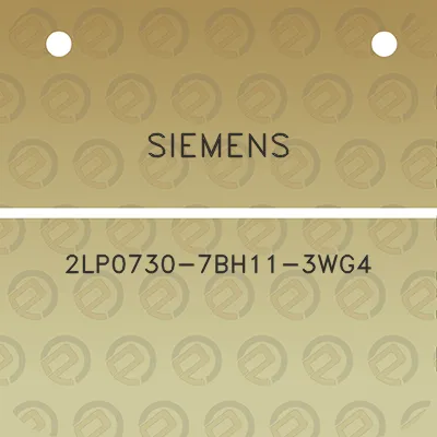 siemens-2lp0730-7bh11-3wg4