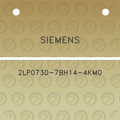 siemens-2lp0730-7bh14-4km0