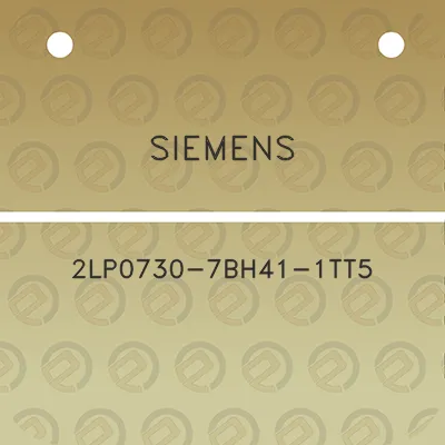 siemens-2lp0730-7bh41-1tt5