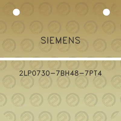 siemens-2lp0730-7bh48-7pt4