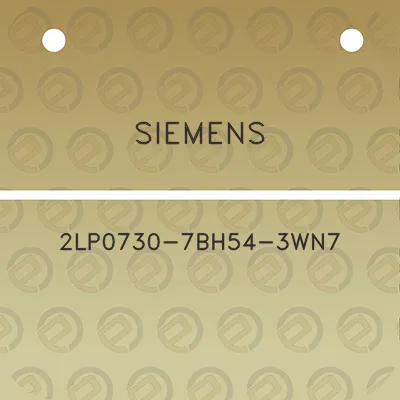 siemens-2lp0730-7bh54-3wn7