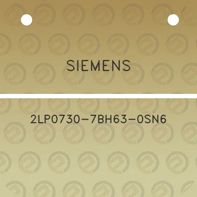 siemens-2lp0730-7bh63-0sn6