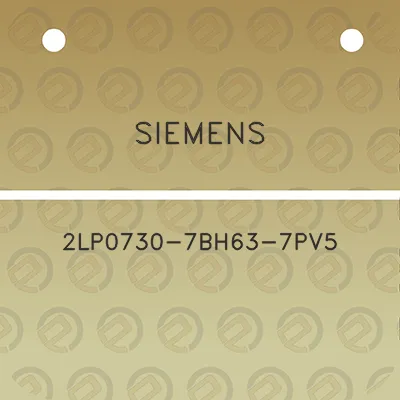 siemens-2lp0730-7bh63-7pv5