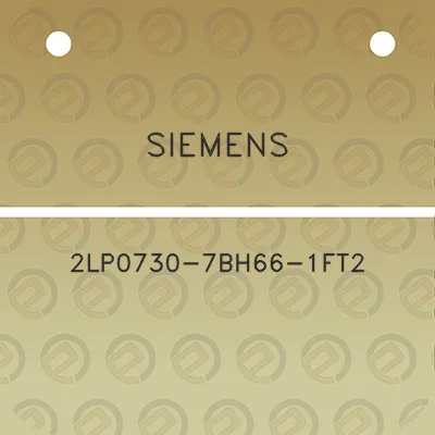 siemens-2lp0730-7bh66-1ft2