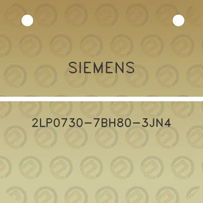 siemens-2lp0730-7bh80-3jn4