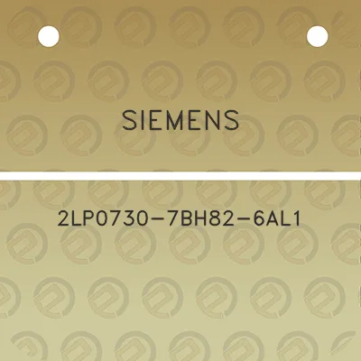 siemens-2lp0730-7bh82-6al1