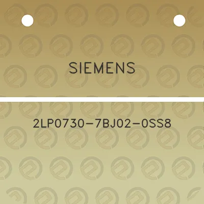 siemens-2lp0730-7bj02-0ss8