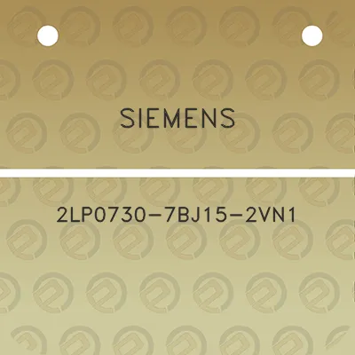 siemens-2lp0730-7bj15-2vn1