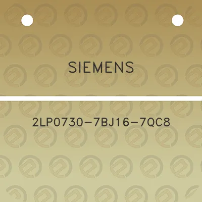 siemens-2lp0730-7bj16-7qc8