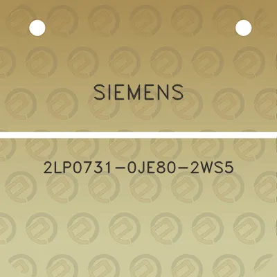 siemens-2lp0731-0je80-2ws5