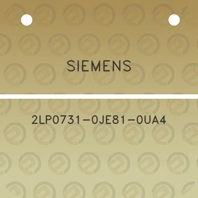 siemens-2lp0731-0je81-0ua4