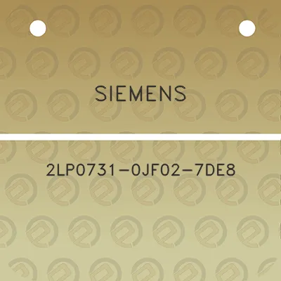 siemens-2lp0731-0jf02-7de8