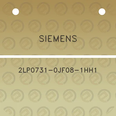 siemens-2lp0731-0jf08-1hh1