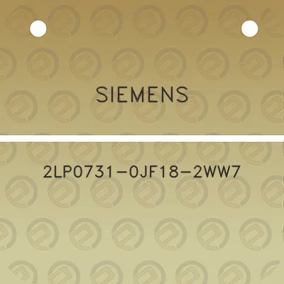 siemens-2lp0731-0jf18-2ww7