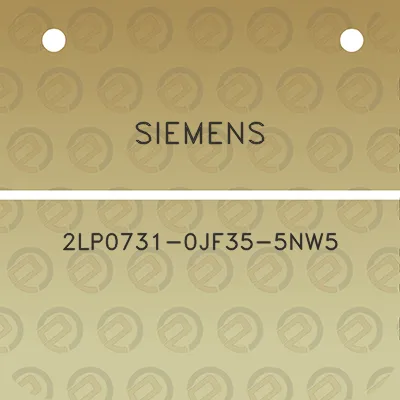 siemens-2lp0731-0jf35-5nw5