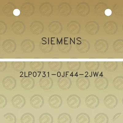 siemens-2lp0731-0jf44-2jw4