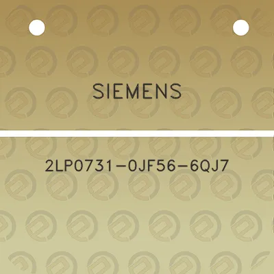 siemens-2lp0731-0jf56-6qj7