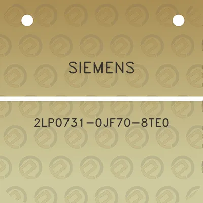 siemens-2lp0731-0jf70-8te0