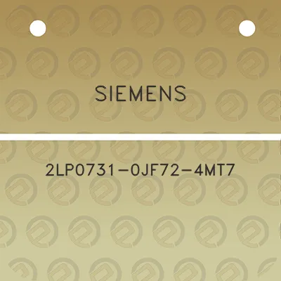 siemens-2lp0731-0jf72-4mt7