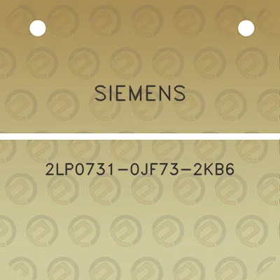 siemens-2lp0731-0jf73-2kb6