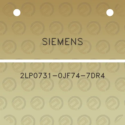 siemens-2lp0731-0jf74-7dr4