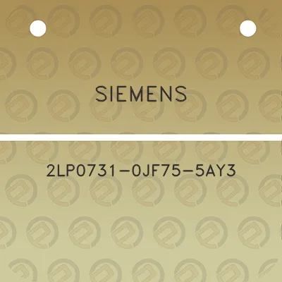 siemens-2lp0731-0jf75-5ay3