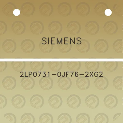 siemens-2lp0731-0jf76-2xg2