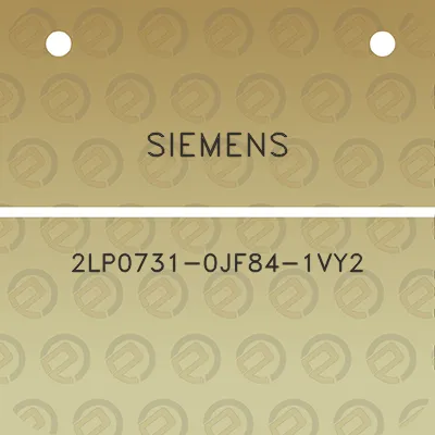 siemens-2lp0731-0jf84-1vy2