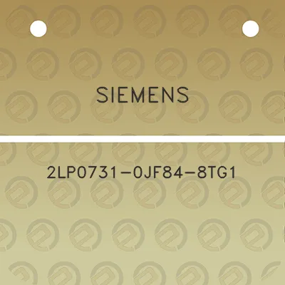 siemens-2lp0731-0jf84-8tg1