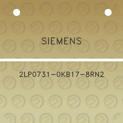 siemens-2lp0731-0kb17-8rn2