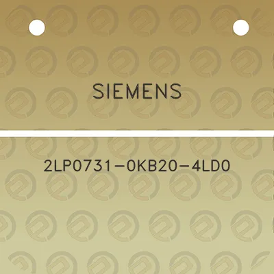 siemens-2lp0731-0kb20-4ld0