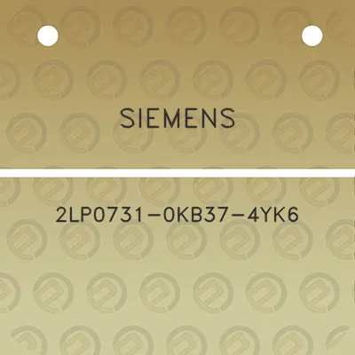 siemens-2lp0731-0kb37-4yk6